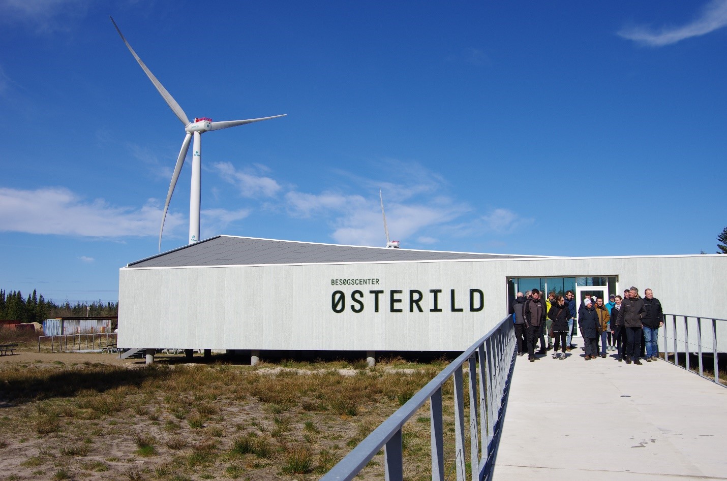 InnoWind project participants and end users visiting Østerild Test Centre